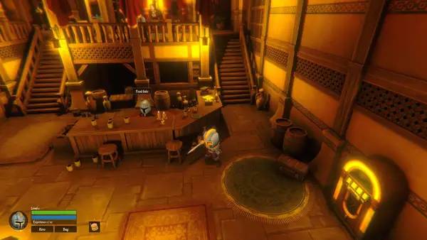 Сцена из внутреннего меню The Great Story of a Mighty Hero - Remastered