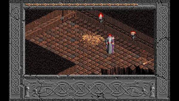 Сцена из внутреннего меню The Immortal