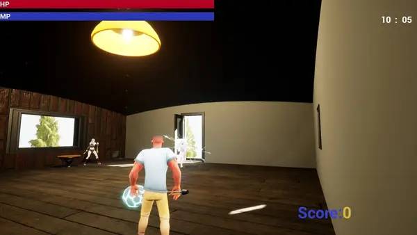 Сцена из внутреннего меню The Invasion