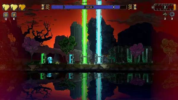 Сцена из внутреннего меню The Last Experiment A Memetric Story