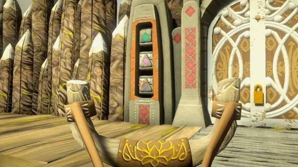 Сцена из внутреннего меню The Lost Legends of Redwall The Scout Act 3