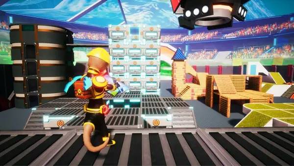 Сцена из внутреннего меню The Otterman Empire