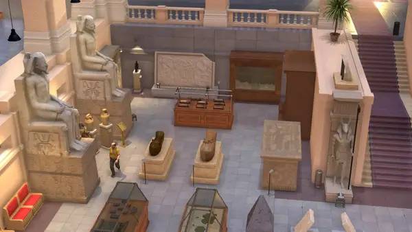 Сцена из внутреннего меню The Raven Remastered