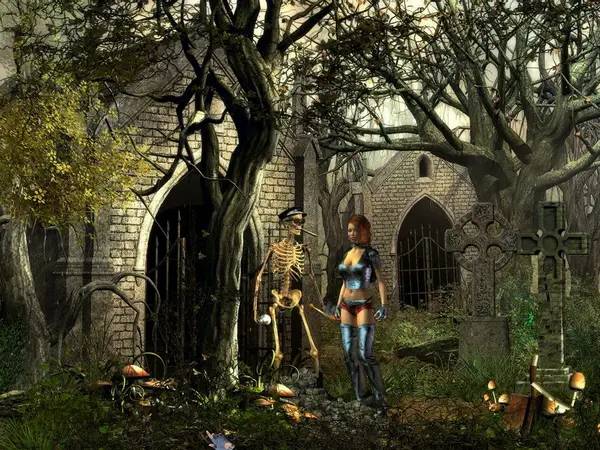 Сцена из внутреннего меню The Rockin Dead