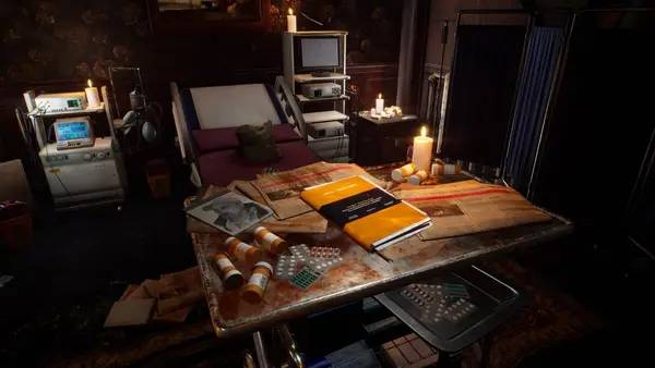 Сцена из внутреннего меню The Sorrowvirus