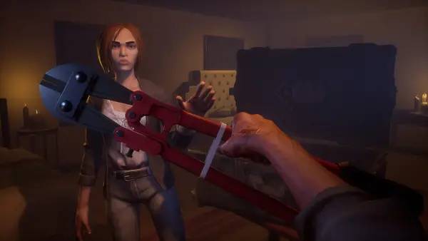Сцена из внутреннего меню The Walking Dead  Saints and Sinners - Chapter 2  Retribution