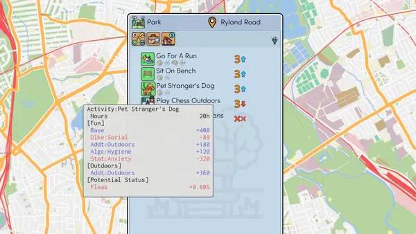 Сцена из внутреннего меню This Grand Life 2