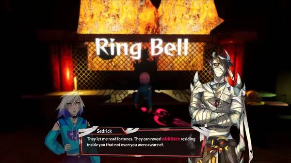 Сцена из внутреннего меню To Hell With It