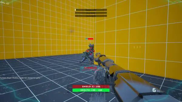 Сцена из внутреннего меню Toaster Arena