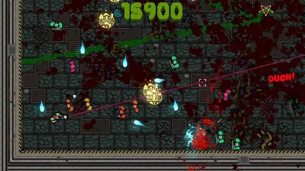 Сцена из внутреннего меню Tormentor X Punisher