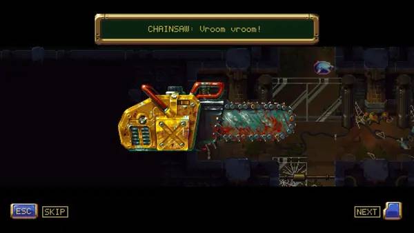 Сцена из внутреннего меню Tower 57