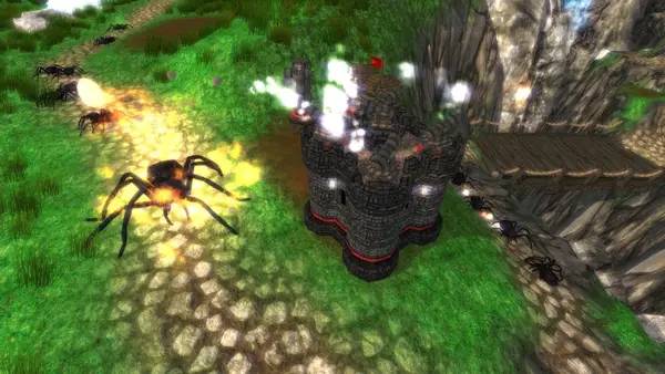 Сцена из внутреннего меню Towers of Altrac - Epic Defense Battles