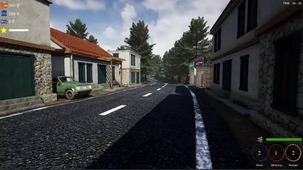 Сцена из внутреннего меню Trader Life Simulator