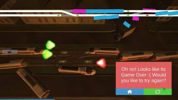 Сцена из внутреннего меню Train Manager