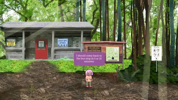 Сцена из внутреннего меню Tree Trunk Brook