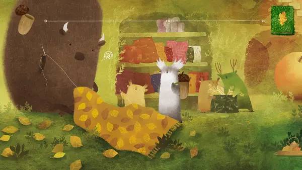 Сцена из внутреннего меню Tukoni Forest Keepers