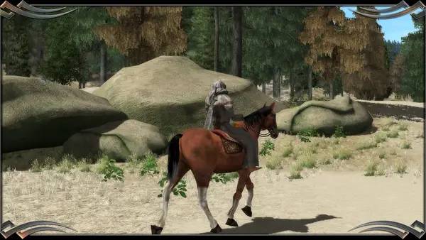 Сцена из внутреннего меню Two Worlds Epic Edition