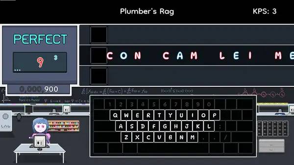Сцена из внутреннего меню Typing Tempo