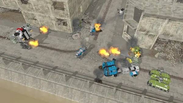 Сцена из внутреннего меню Uncrewed