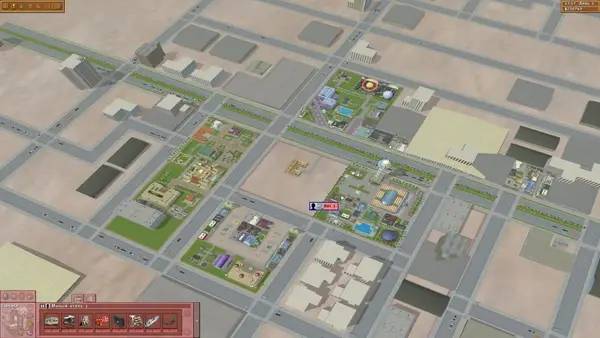 Сцена из внутреннего меню Vegas Tycoon