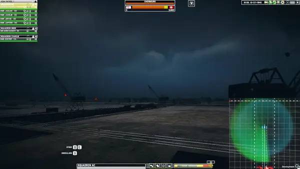 Сцена из внутреннего меню Victory at Sea Atlantic - World War II Naval Warfare