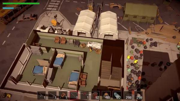 Сцена из внутреннего меню Wasted World