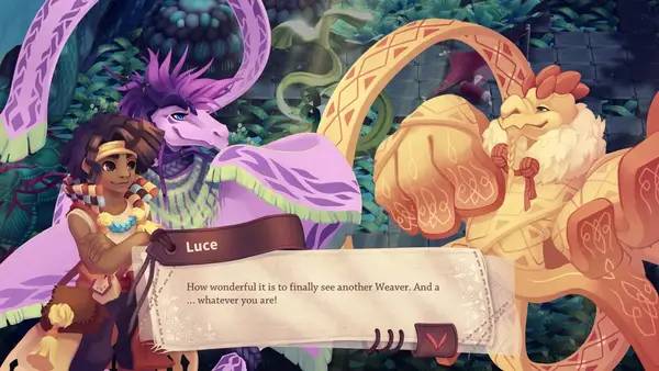 Сцена из внутреннего меню Weaving Tides