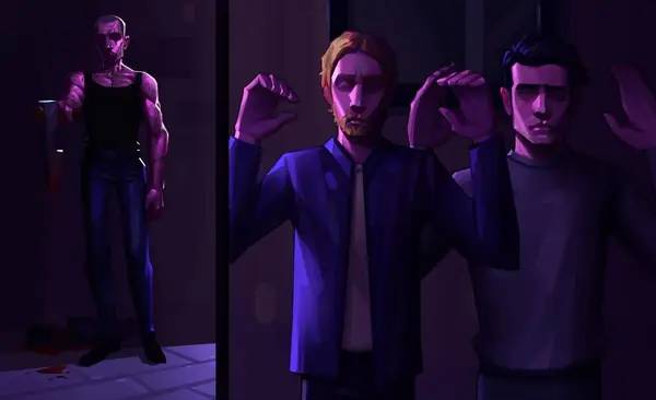 Сцена из внутреннего меню Welcome to Goodland