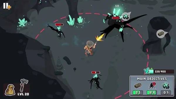 Сцена из внутреннего меню West Escape