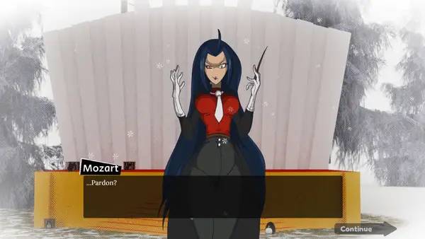 Сцена из внутреннего меню What if George Washington was a Girl 