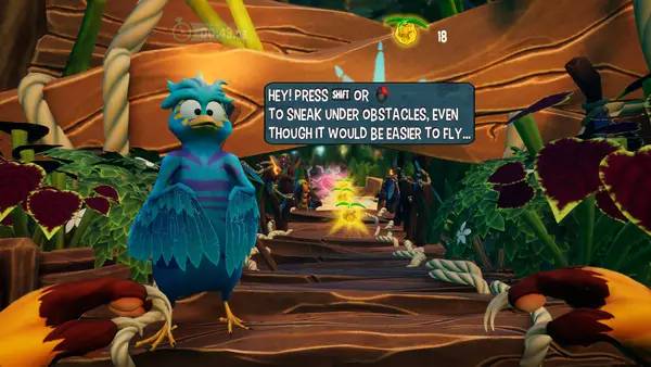 Сцена из внутреннего меню Wild Dive