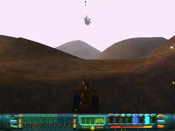 Сцена из внутреннего меню Wild Metal Country