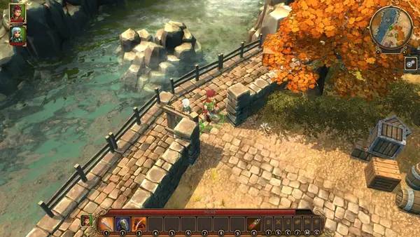 Сцена из внутреннего меню Willy-Nilly Knight