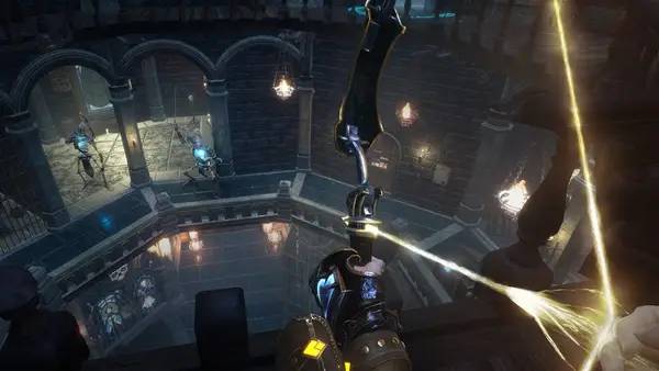 Сцена из внутреннего меню Witching Tower VR