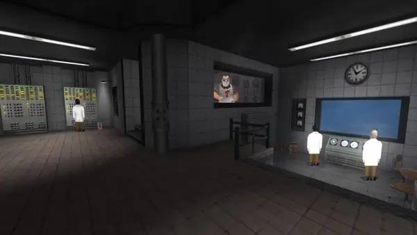 Сцена из внутреннего меню Wolfenstein Blade of Agony