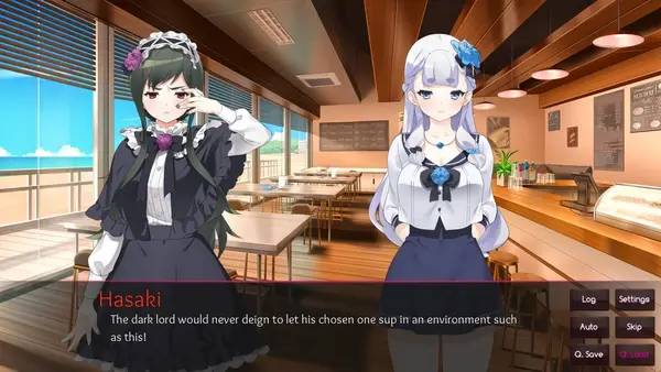 Сцена из внутреннего меню Would you like to run an idol cafe  2
