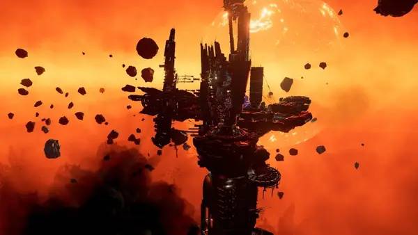 Сцена из внутреннего меню X4 Tides of Avarice