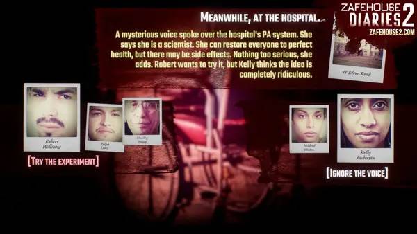 Сцена из внутреннего меню Zafehouse Diaries 2