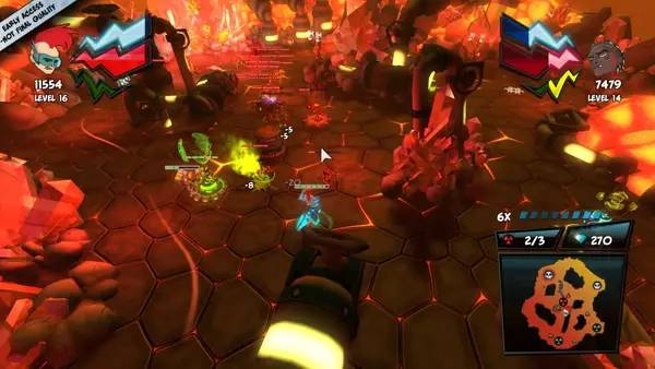 Сцена из внутреннего меню ZAMB! Biomutant Extermination