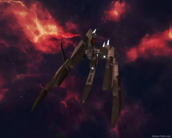 Сцена из внутреннего меню Звёздные волки 2 Гражданская война