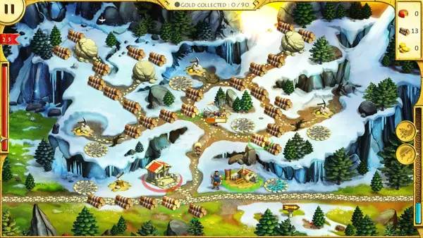 Сцена с применением игровых возможностей 12 Labours of Hercules 2  The Cretan Bull