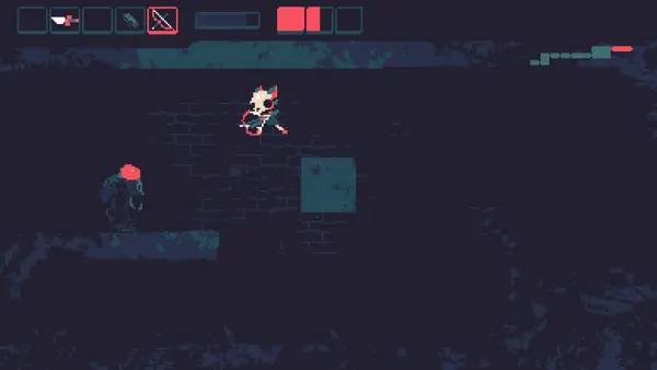 Сцена с применением игровых возможностей Acid Knife