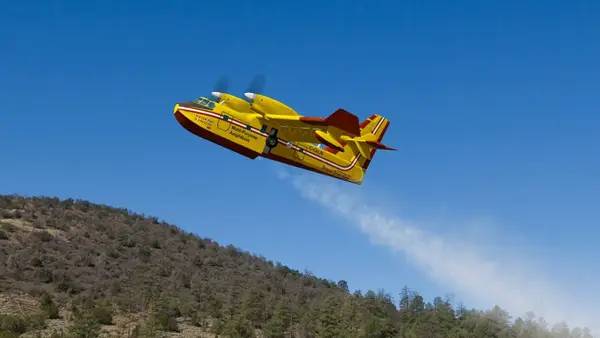 Сцена с применением игровых возможностей aerofly RC 8