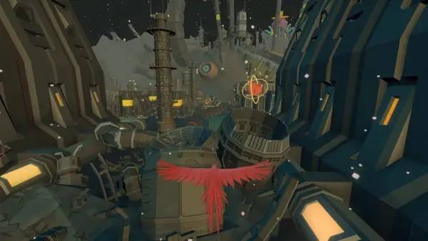 Сцена с применением игровых возможностей Aery - A New Frontier