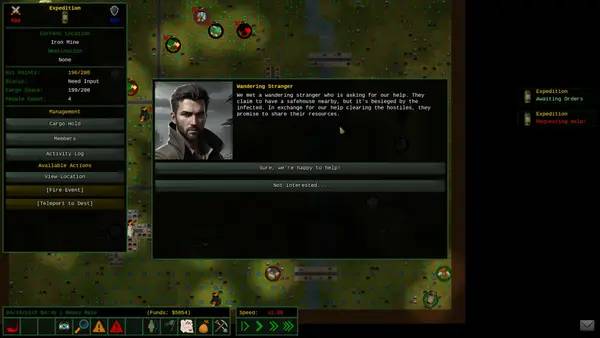 Сцена с применением игровых возможностей After the Collapse