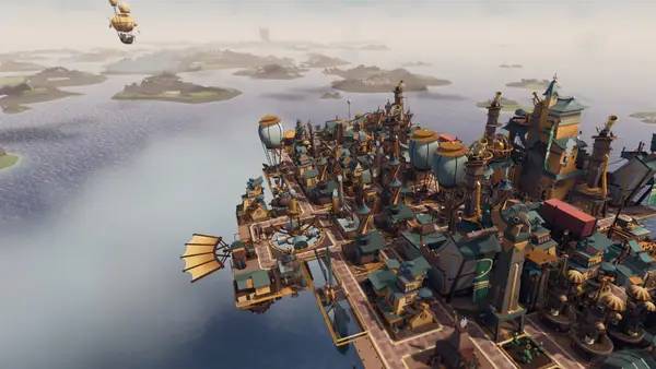 Сцена с применением игровых возможностей Airborne Empire