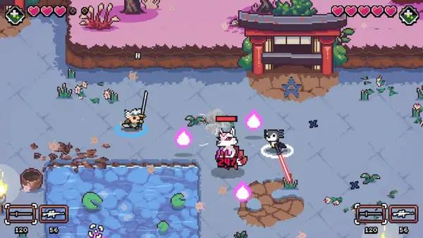 Сцена с применением игровых возможностей AK-xolotl Together