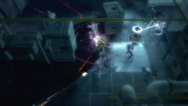 Сцена с применением игровых возможностей Alien Swarm