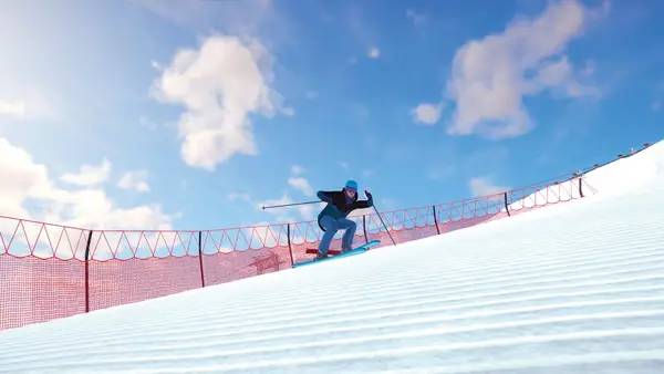 Сцена с применением игровых возможностей Alpine - The Simulation Game