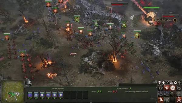 Сцена с применением игровых возможностей Ancestors Legacy